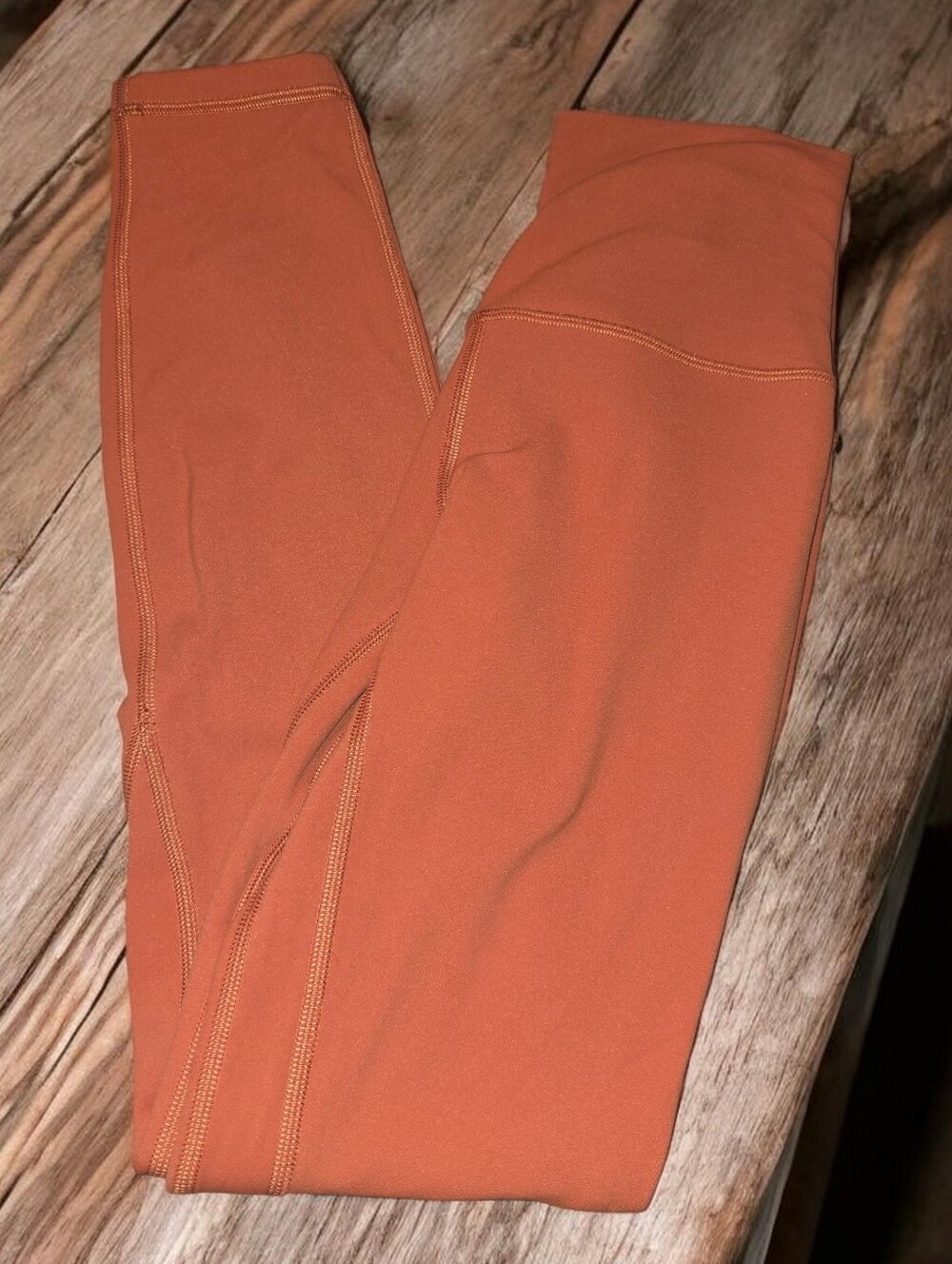 Lululemon Size 4 Orange Align Leggings
